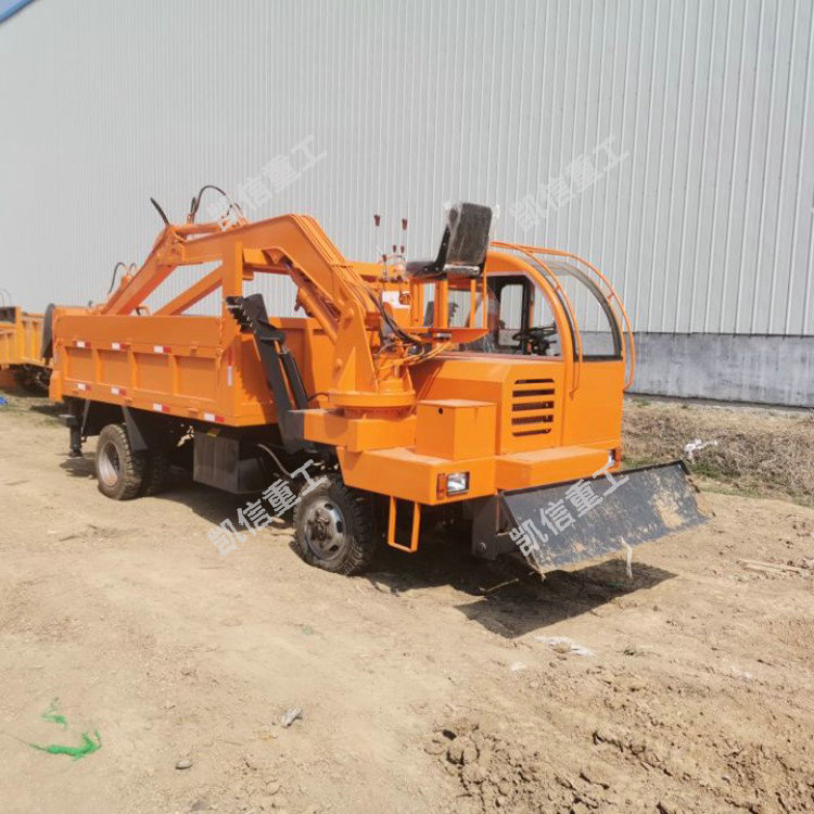 小型履帶（dài）隨車挖