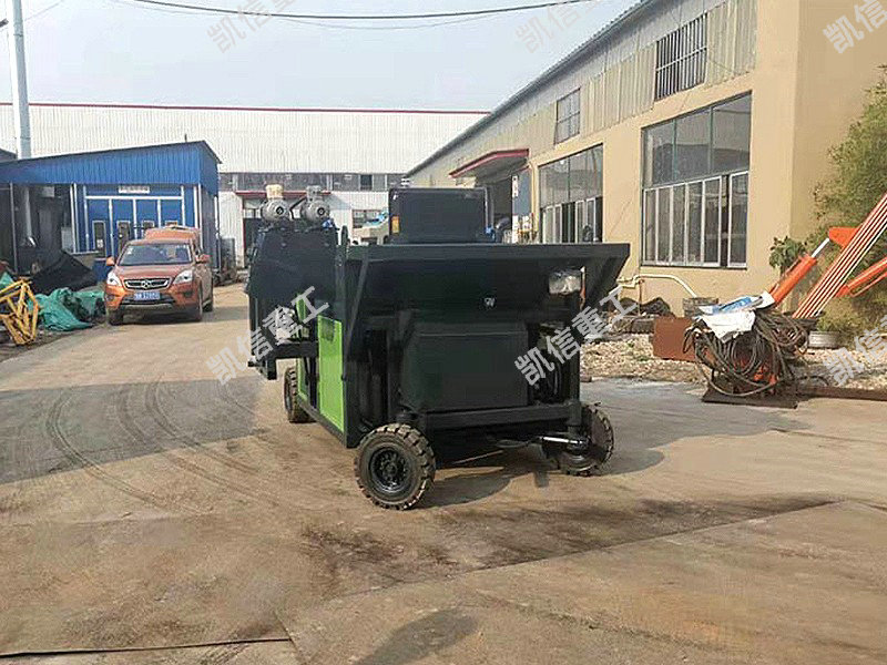 現（xiàn）澆成型路（lù）平石滑模機