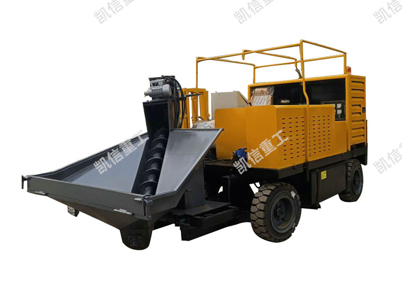 混凝土一次成型(xíng)路緣石滑模機
