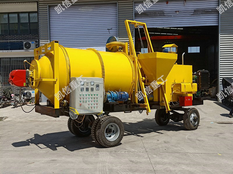 废旧沥（lì）青再生料搅拌设备