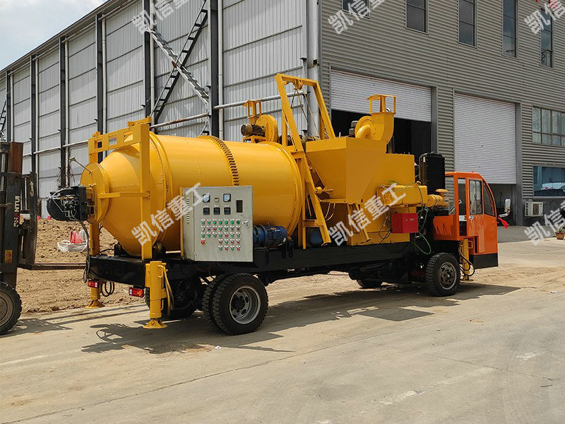 移（yí）动式（shì）加热沥青混（hún）合料搅拌机