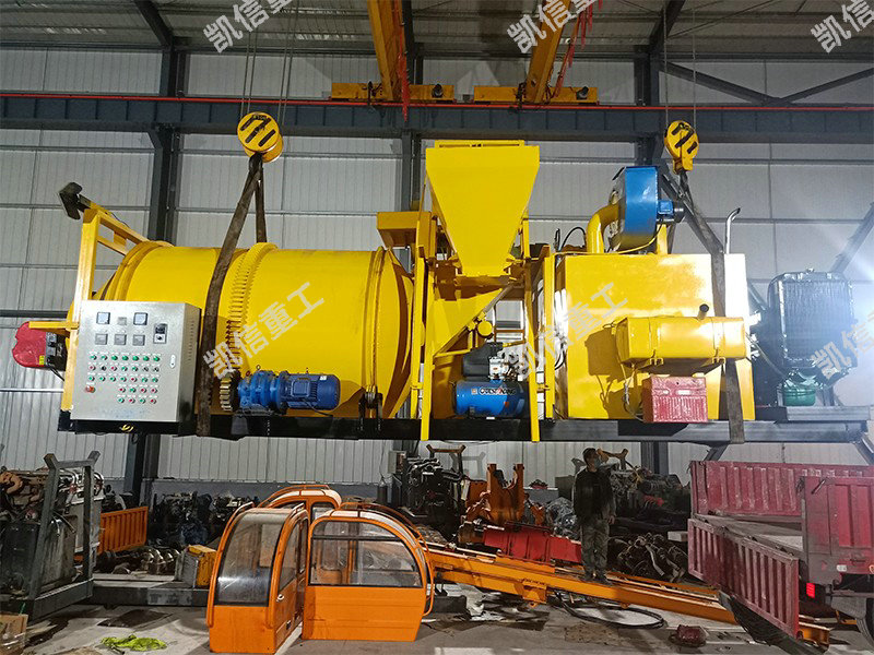 固定式二(èr)次沥青搅拌(bàn)机