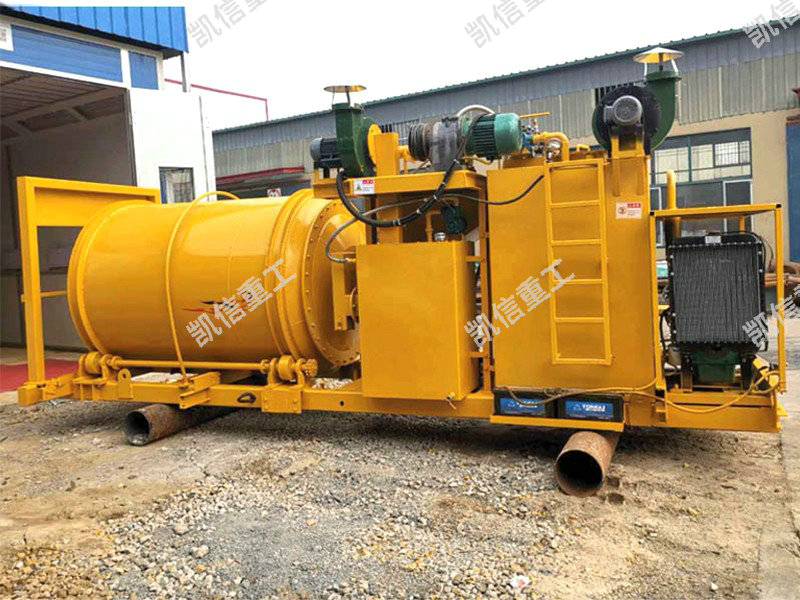 沥青(qīng)再利用炒料机