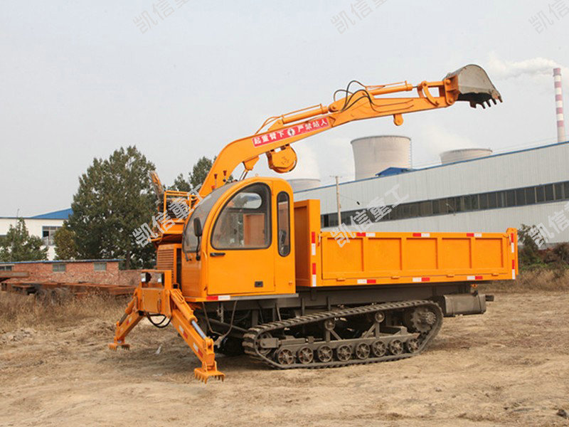 履（lǚ）帶隨車挖掘機