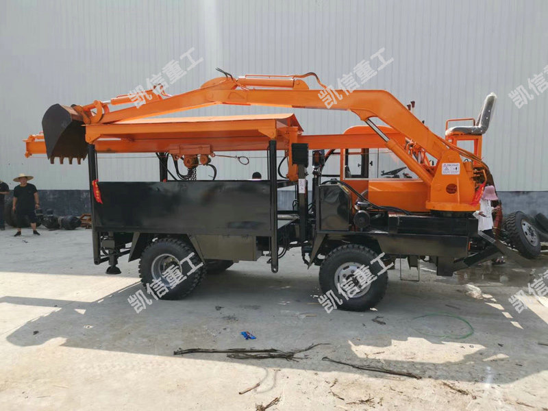 輪胎式隨（suí）車挖