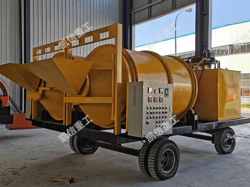 車載瀝青(qīng)攪拌車
