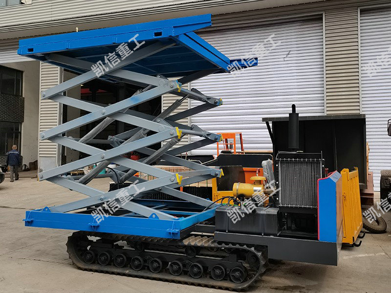 履带升降车