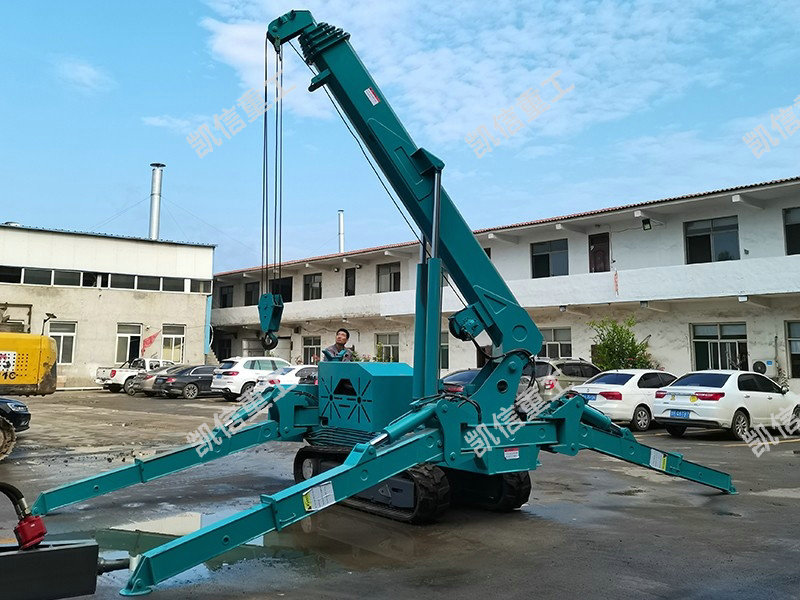 多（duō）功能履帶式蜘蛛吊（diào）車的應（yīng）用