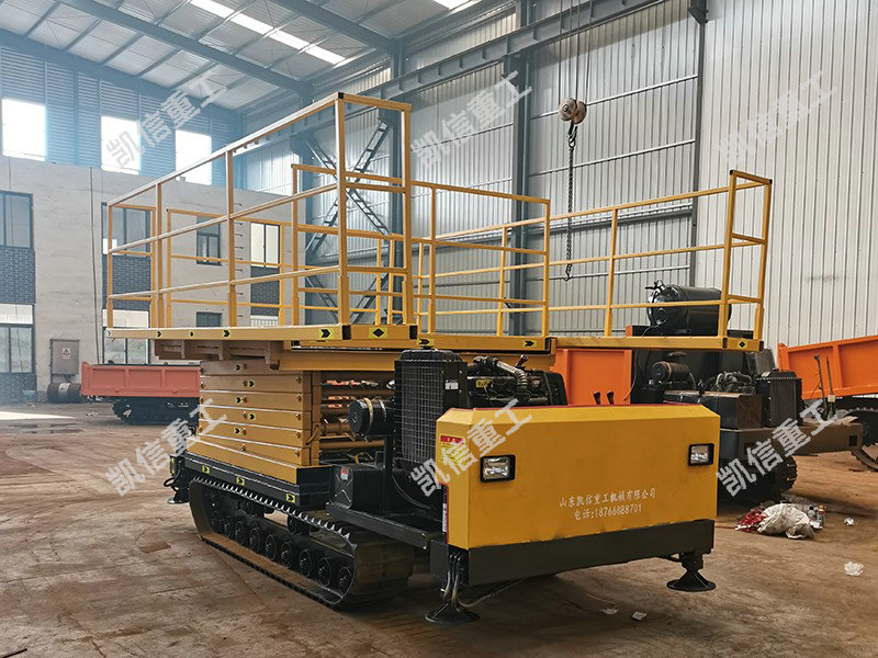 剪叉式履帶升降（jiàng）平台